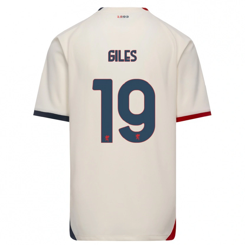 Danxen Heren Heidi Giles #19 Off-White Rood Uitshirt Uittenue 2026/27 T-Shirt België