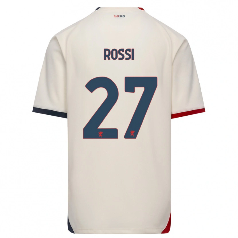 Danxen Heren Lucrezia Rossi #27 Off-White Rood Uitshirt Uittenue 2026/27 T-Shirt België