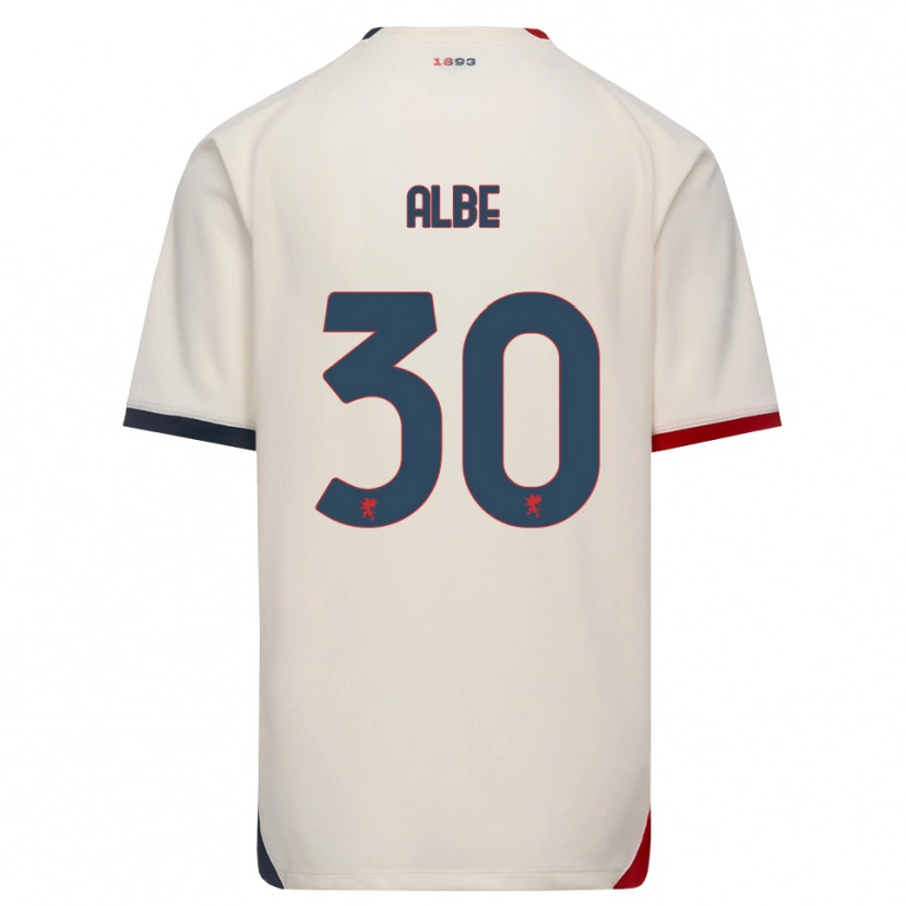 Danxen Heren Salem Albè #30 Off-White Rood Uitshirt Uittenue 2026/27 T-Shirt België