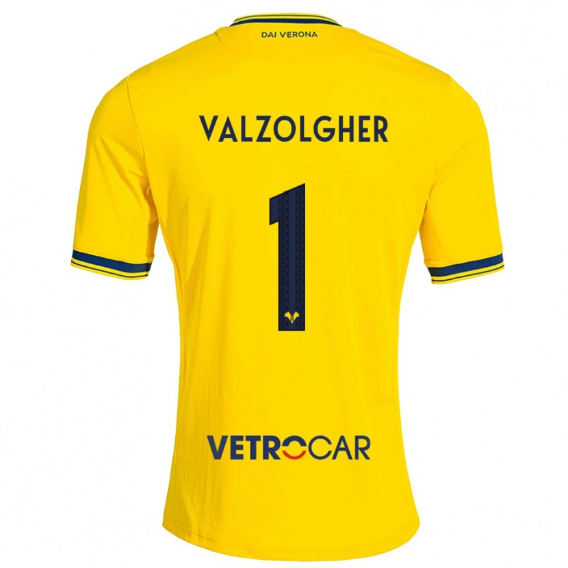 Danxen Heren Chiara Valzolgher #1 Geel Rood Uitshirt Uittenue 2026/27 T-Shirt België