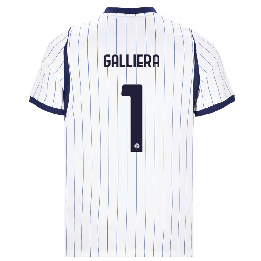 Danxen Heren Carlo Galliera #1 Wit Marineblauw Uitshirt Uittenue 2026/27 T-Shirt België