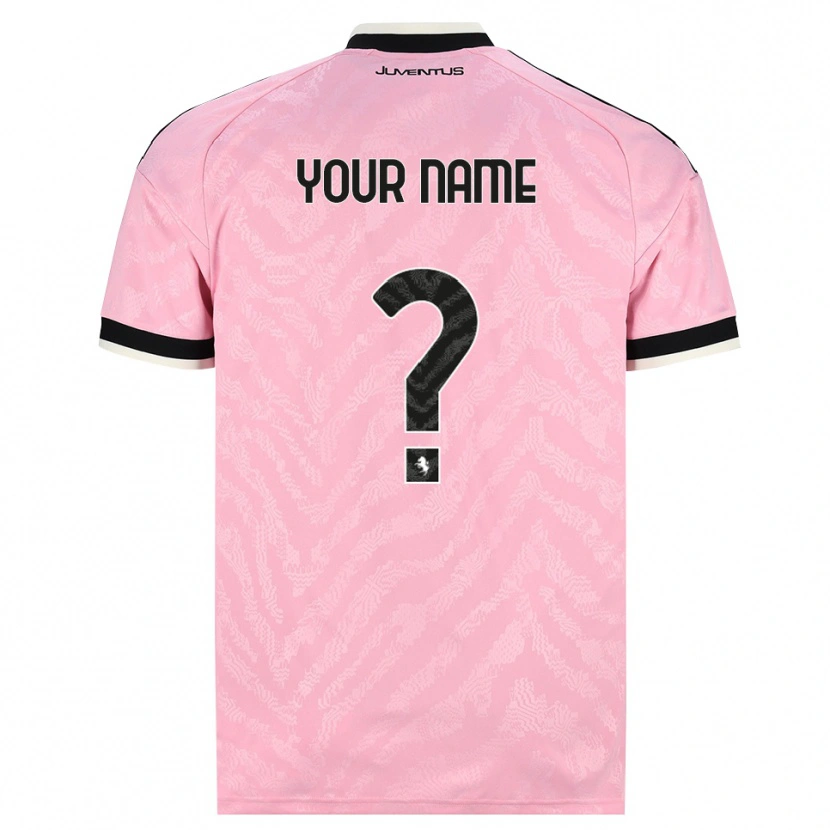 Danxen Heren Uw Naam #0 Roze Zwart Uitshirt Uittenue 2026/27 T-Shirt België