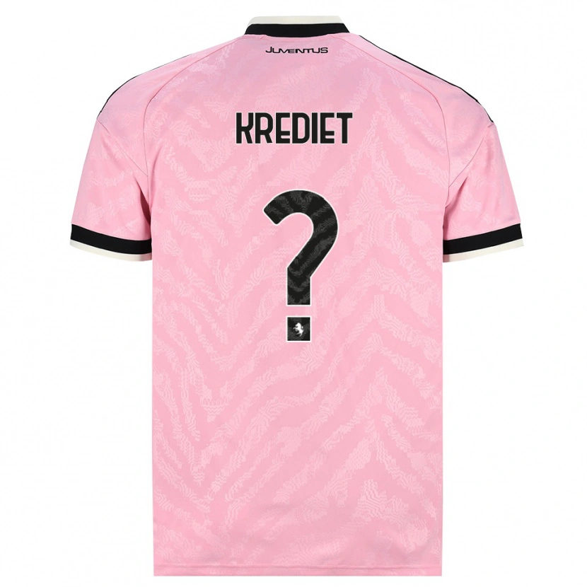 Danxen Heren Fortunato Krediet #0 Roze Zwart Uitshirt Uittenue 2026/27 T-Shirt België