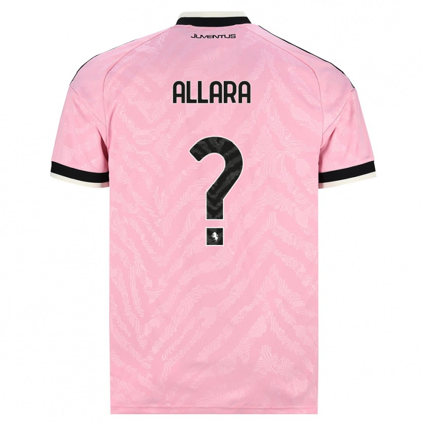 Danxen Heren Lorenzo Allara #0 Roze Zwart Uitshirt Uittenue 2026/27 T-Shirt België