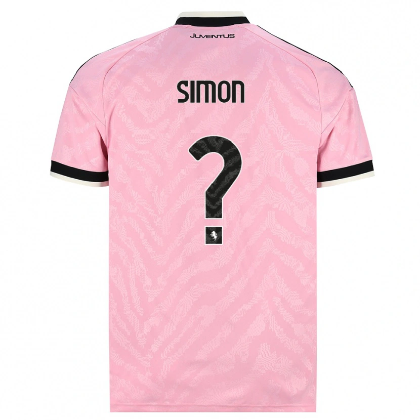 Danxen Heren Bénédicte Simon #0 Roze Zwart Uitshirt Uittenue 2026/27 T-Shirt België