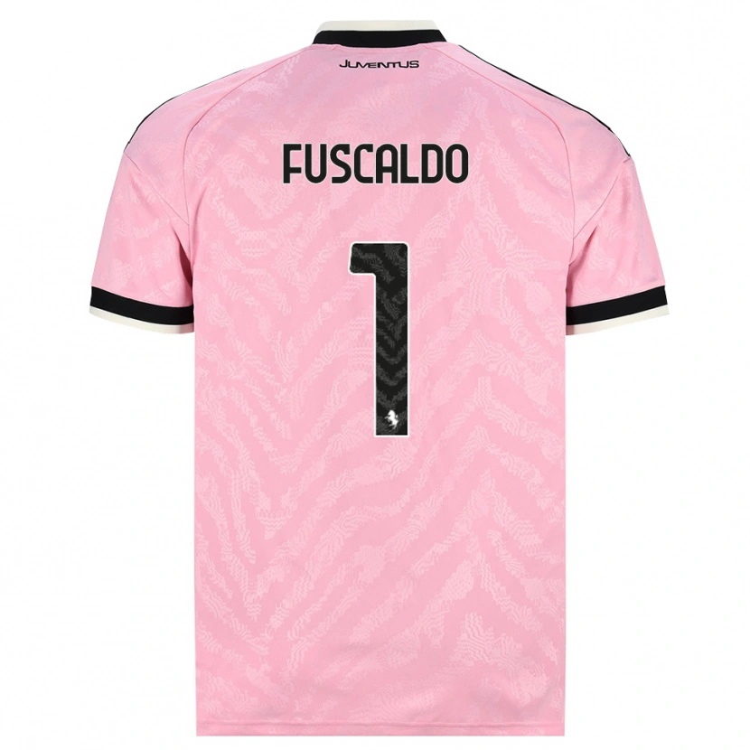 Danxen Heren Matteo Fuscaldo #1 Roze Zwart Uitshirt Uittenue 2026/27 T-Shirt België