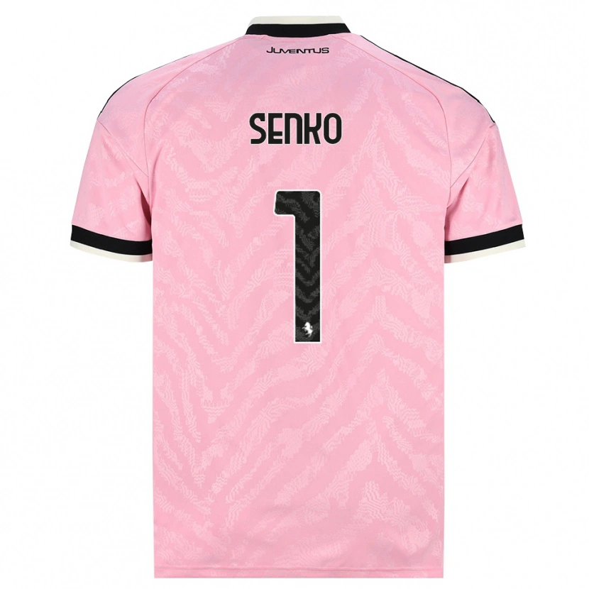 Danxen Heren Zsombor Senko #1 Roze Zwart Uitshirt Uittenue 2026/27 T-Shirt België