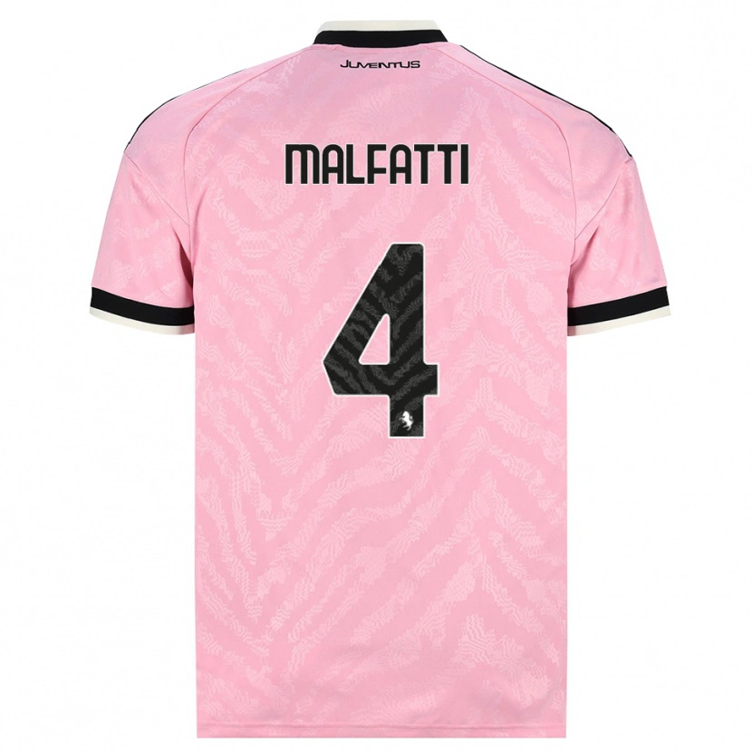 Danxen Heren Tiago Malfatti #4 Roze Zwart Uitshirt Uittenue 2026/27 T-Shirt België