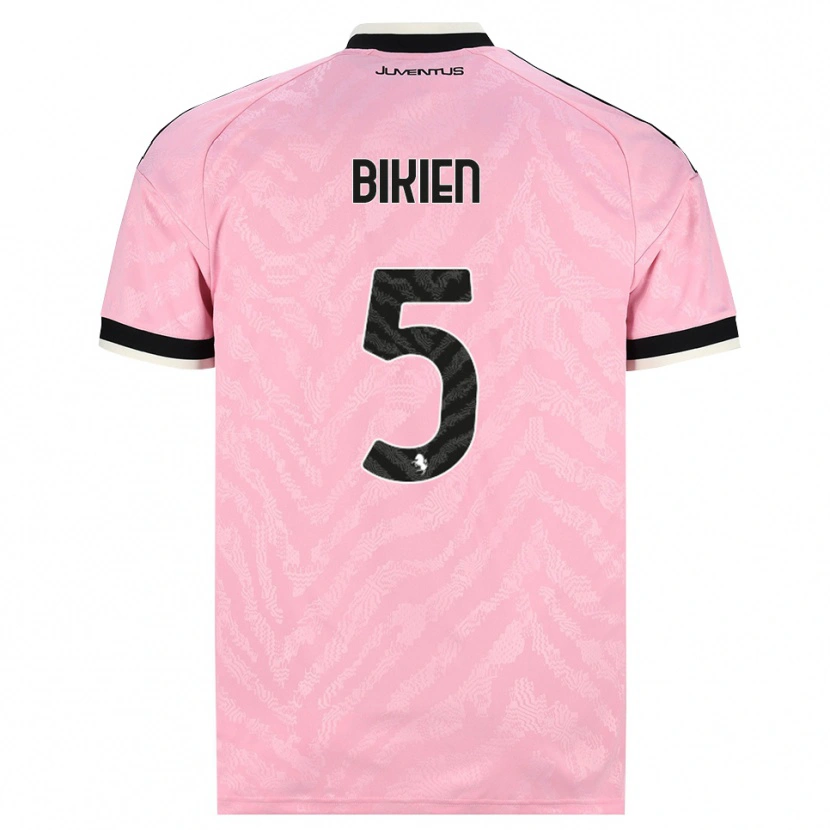 Danxen Heren Felix Nzouango Bikien #5 Roze Zwart Uitshirt Uittenue 2026/27 T-Shirt België