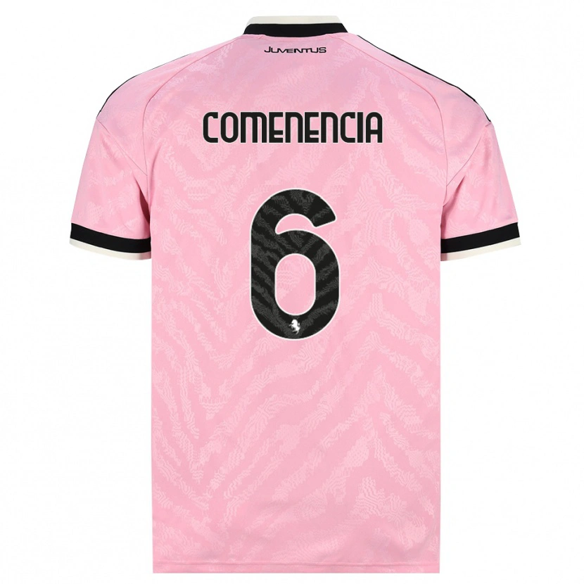 Danxen Heren Livano Comenencia #6 Roze Zwart Uitshirt Uittenue 2026/27 T-Shirt België