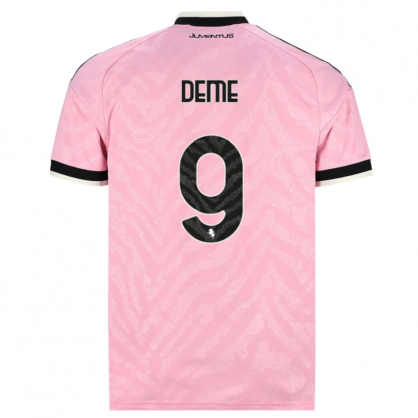 Danxen Heren Serigne Deme #9 Roze Zwart Uitshirt Uittenue 2026/27 T-Shirt België
