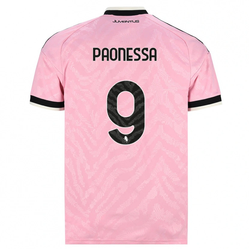 Danxen Heren Riccardo Paonessa #9 Roze Zwart Uitshirt Uittenue 2026/27 T-Shirt België