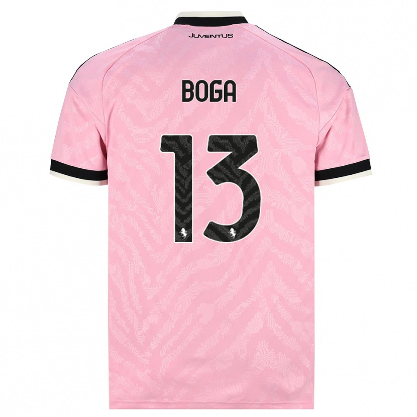 Danxen Heren Jérémie Boga #13 Roze Zwart Uitshirt Uittenue 2026/27 T-Shirt België