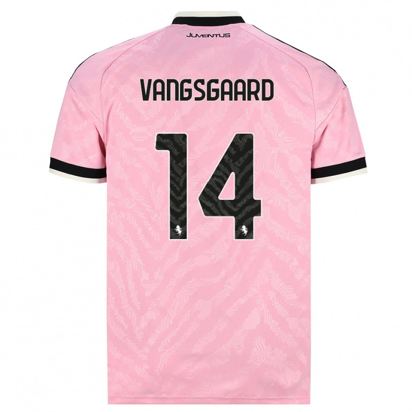 Danxen Heren Amalie Jørgensen Vangsgaard #14 Roze Zwart Uitshirt Uittenue 2026/27 T-Shirt België