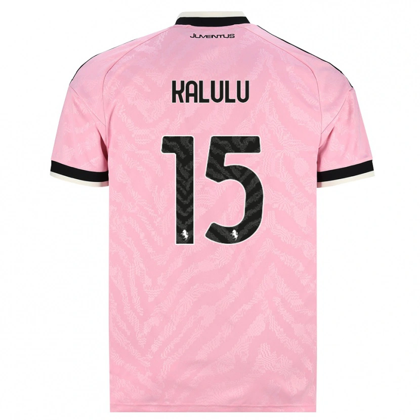 Danxen Heren Pierre Kalulu #15 Roze Zwart Uitshirt Uittenue 2026/27 T-Shirt België