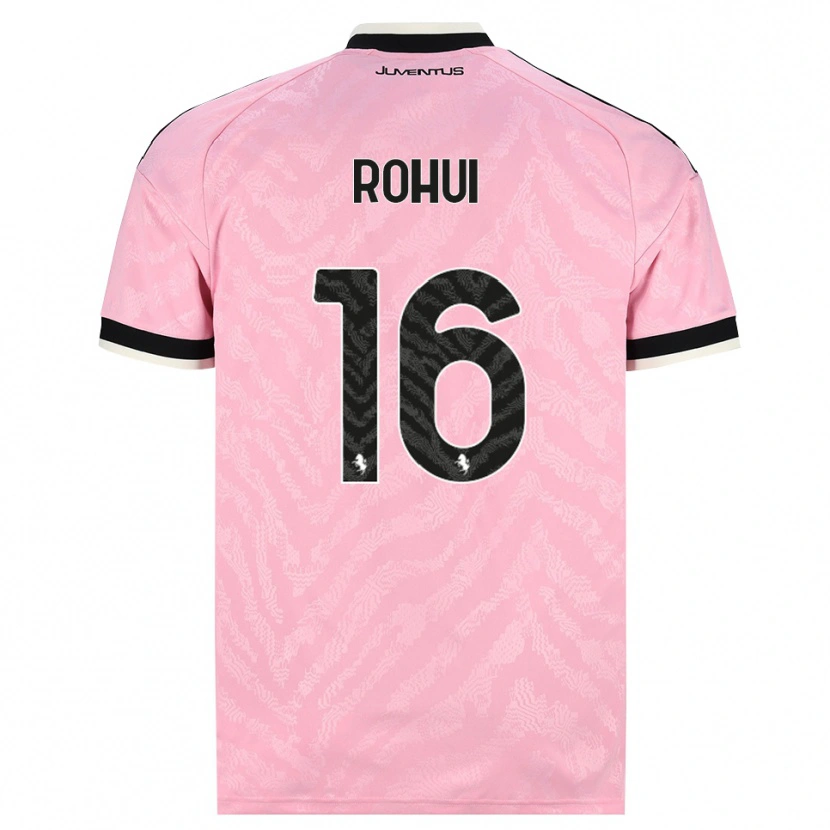 Danxen Heren Jonas Rohui #16 Roze Zwart Uitshirt Uittenue 2026/27 T-Shirt België