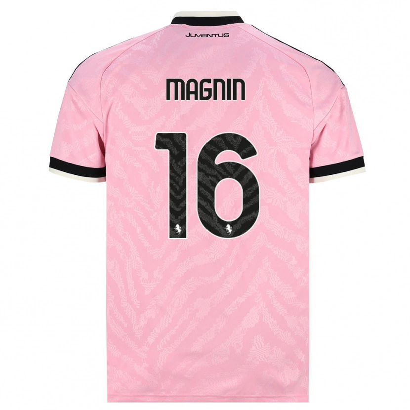 Danxen Heren Pauline Peyraud-Magnin #16 Roze Zwart Uitshirt Uittenue 2026/27 T-Shirt België