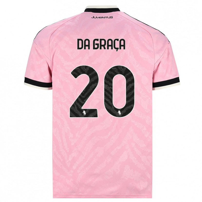 Danxen Heren Cosimo Da Graça #20 Roze Zwart Uitshirt Uittenue 2026/27 T-Shirt België