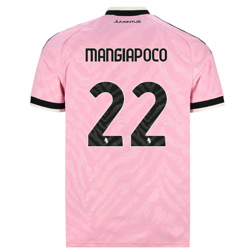 Danxen Heren Stefano Mangiapoco #22 Roze Zwart Uitshirt Uittenue 2026/27 T-Shirt België