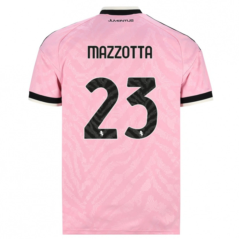 Danxen Heren Raphael Mazzotta #23 Roze Zwart Uitshirt Uittenue 2026/27 T-Shirt België