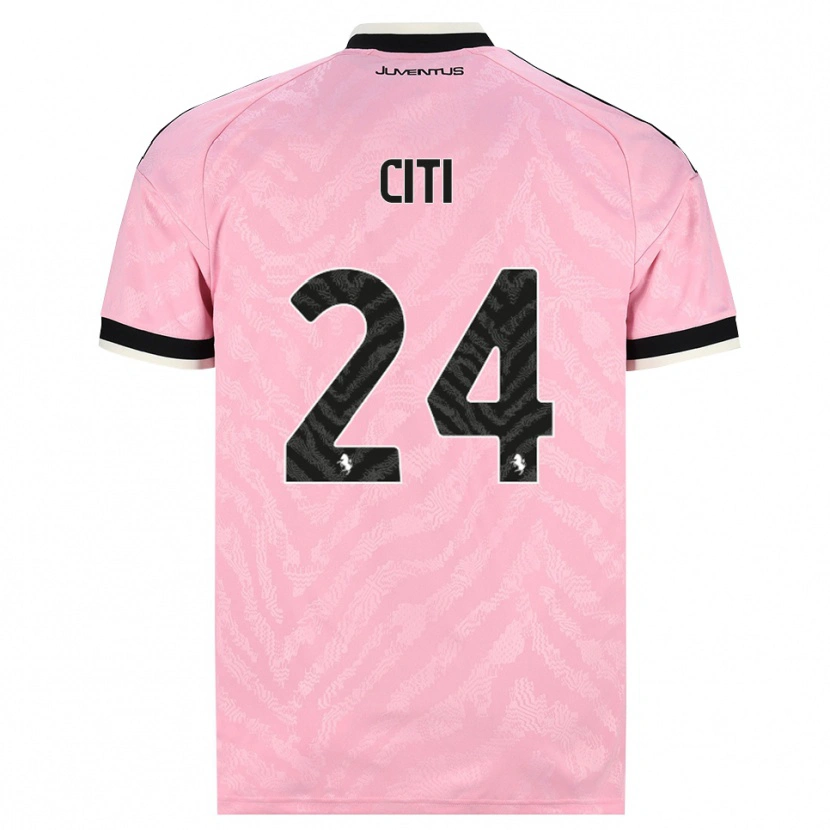 Danxen Heren Alessandro Citi #24 Roze Zwart Uitshirt Uittenue 2026/27 T-Shirt België