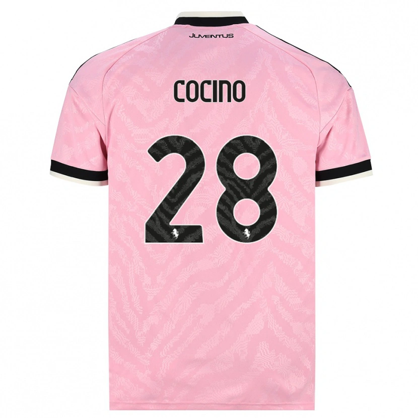 Danxen Heren Martina Cocino #28 Roze Zwart Uitshirt Uittenue 2026/27 T-Shirt België
