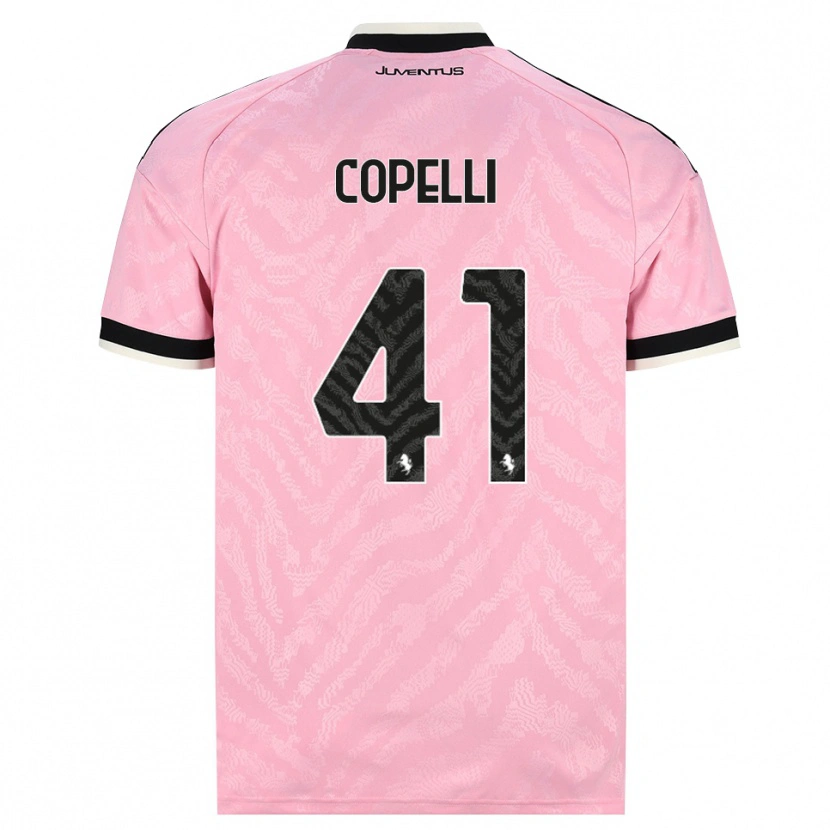 Danxen Heren Anna Copelli #41 Roze Zwart Uitshirt Uittenue 2026/27 T-Shirt België