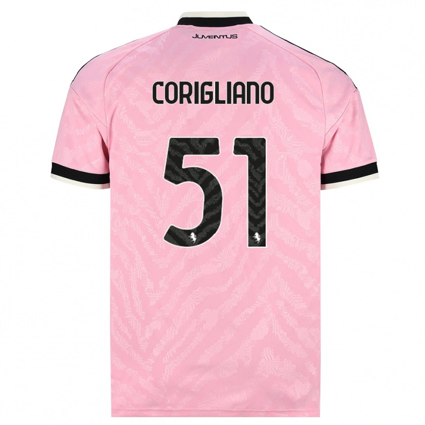 Danxen Heren Thomas Corigliano #51 Roze Zwart Uitshirt Uittenue 2026/27 T-Shirt België