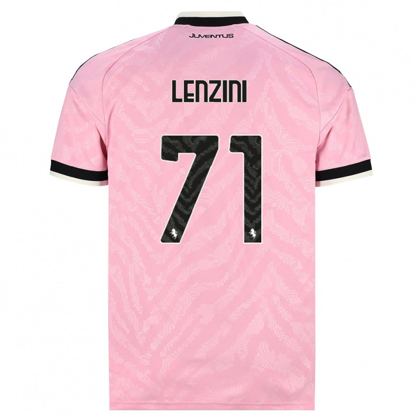 Danxen Heren Martina Lenzini #71 Roze Zwart Uitshirt Uittenue 2026/27 T-Shirt België