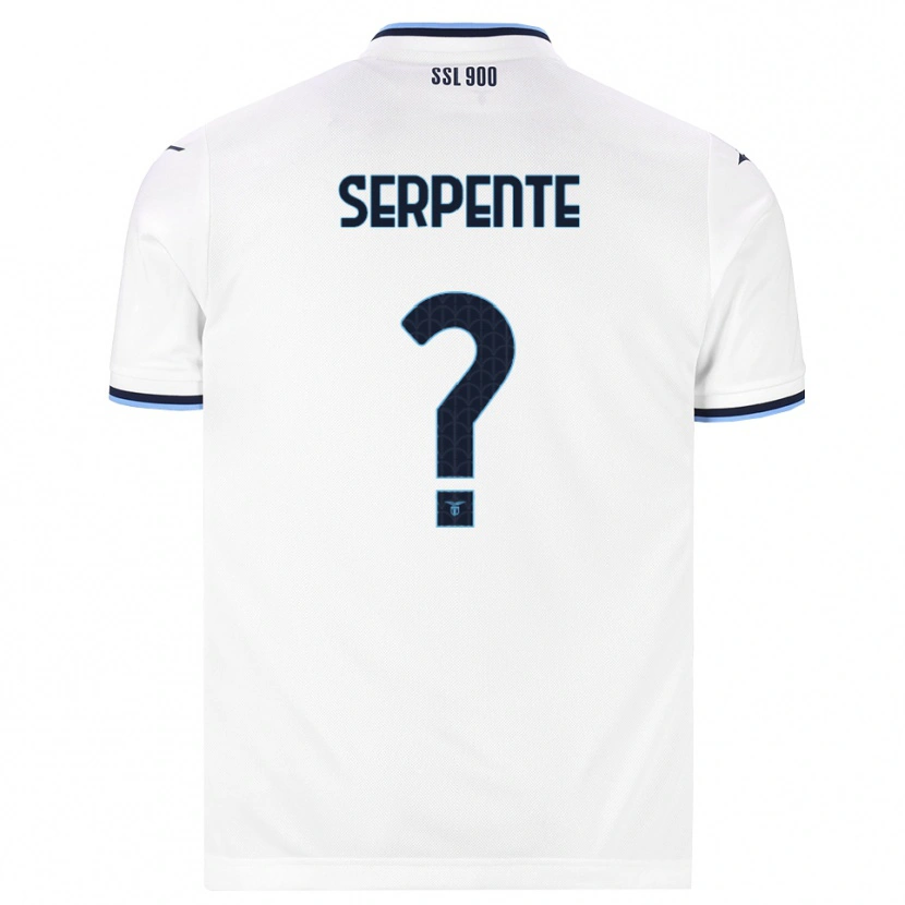 Danxen Heren Fabiano Serpente #0 Wit Marineblauw Uitshirt Uittenue 2026/27 T-Shirt België