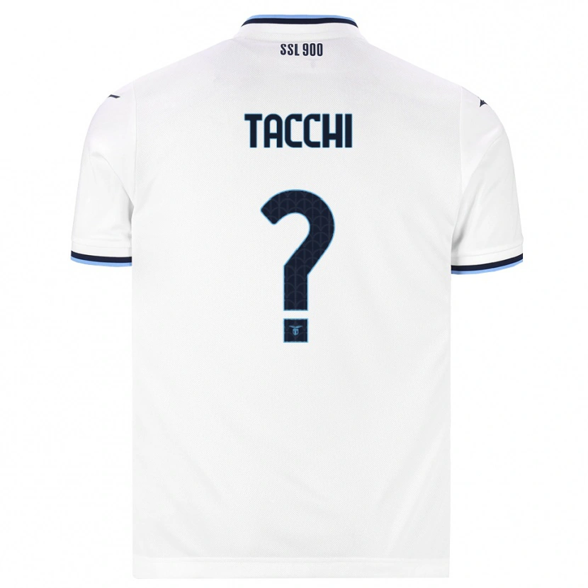 Danxen Heren Andrea Tacchi #0 Wit Marineblauw Uitshirt Uittenue 2026/27 T-Shirt België