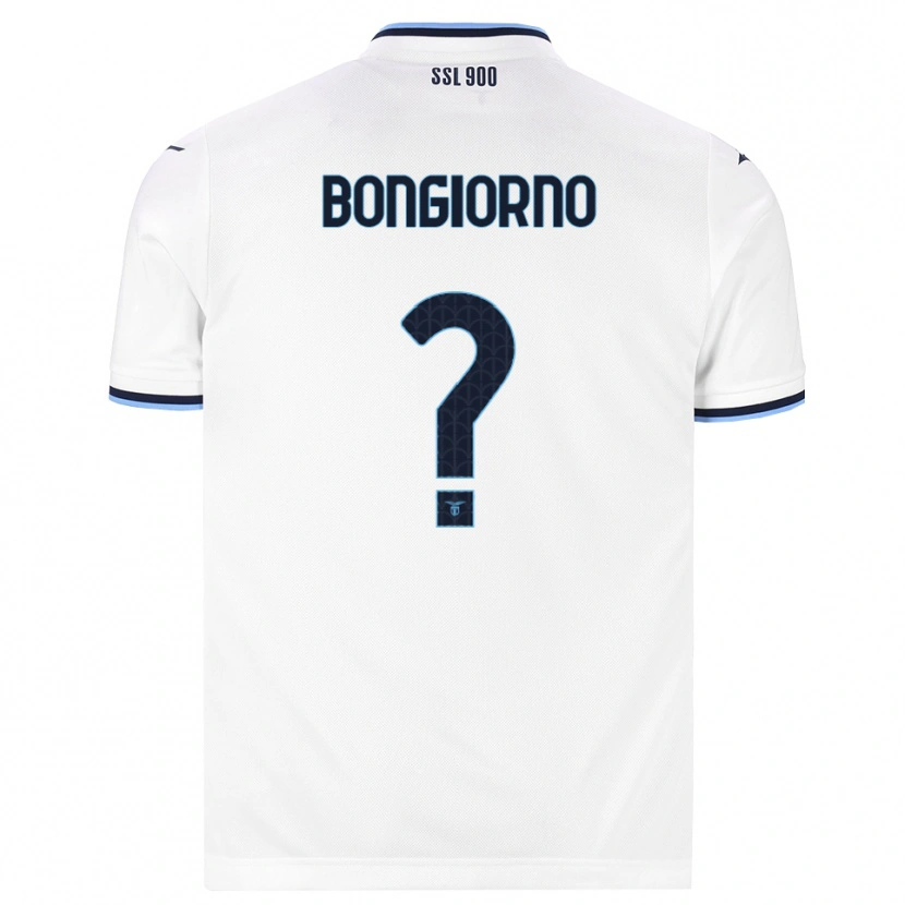 Danxen Heren Dario Bongiorno #0 Wit Marineblauw Uitshirt Uittenue 2026/27 T-Shirt België