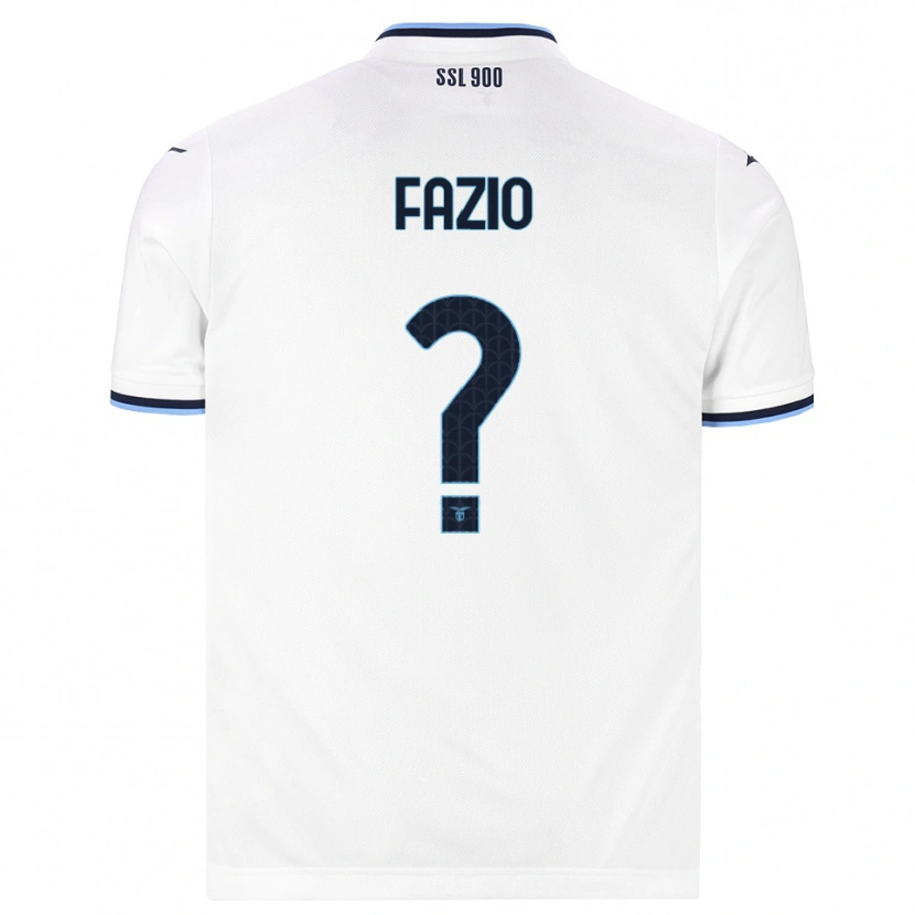 Danxen Heren Francesco Fazio #0 Wit Marineblauw Uitshirt Uittenue 2026/27 T-Shirt België