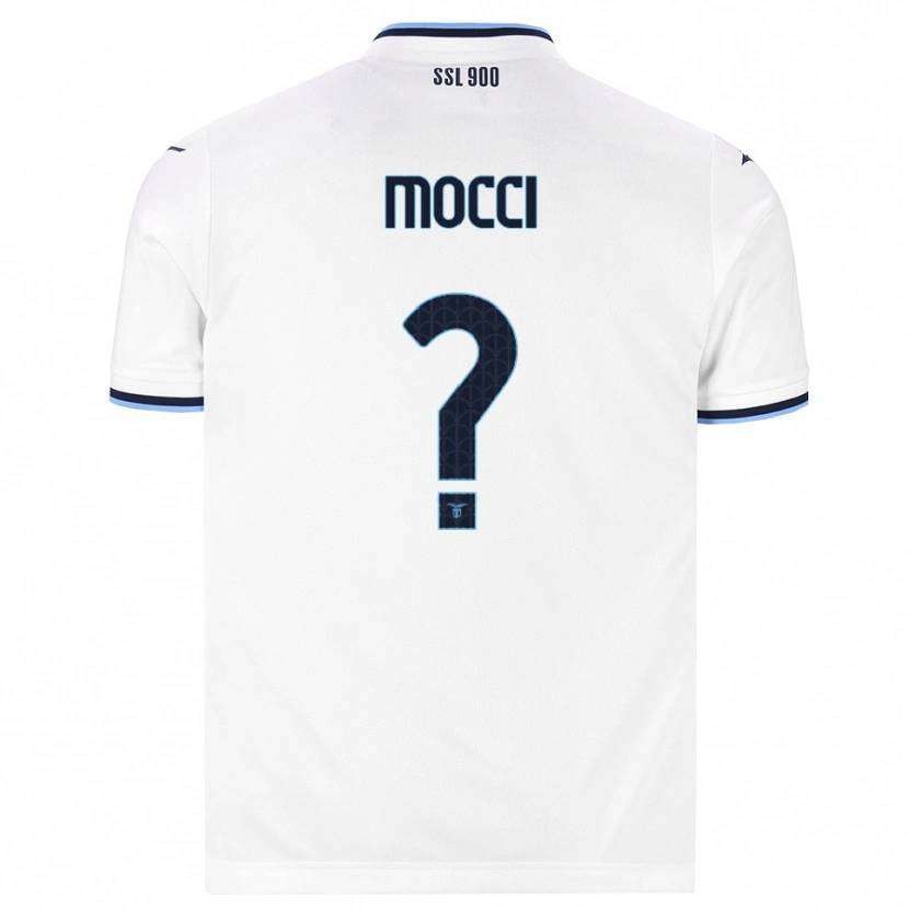 Danxen Heren Tommaso Mocci #0 Wit Marineblauw Uitshirt Uittenue 2026/27 T-Shirt België