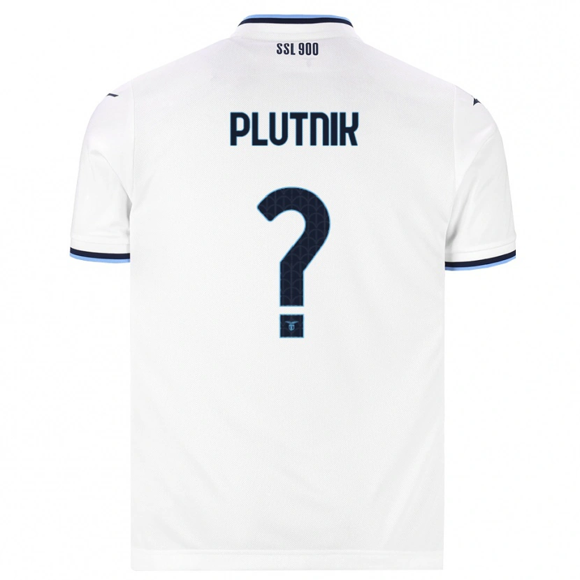 Danxen Heren Artem Plutnik #0 Wit Marineblauw Uitshirt Uittenue 2026/27 T-Shirt België