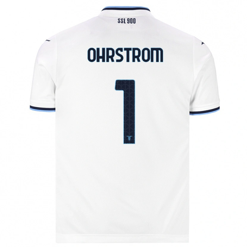 Danxen Heren Stephanie Ohrstrom #1 Wit Marineblauw Uitshirt Uittenue 2026/27 T-Shirt België