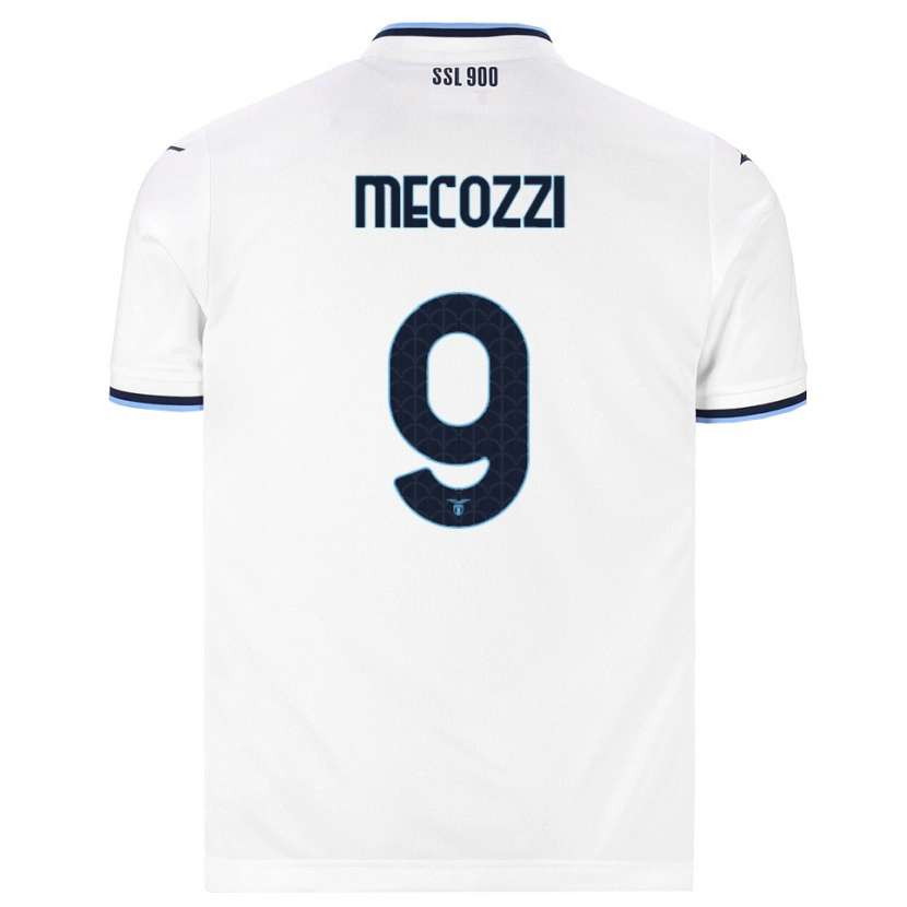 Danxen Heren Manuel Mecozzi #9 Wit Marineblauw Uitshirt Uittenue 2026/27 T-Shirt België