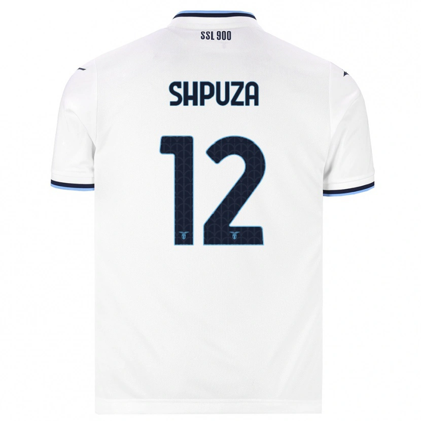 Danxen Heren Kleo Shpuza #12 Wit Marineblauw Uitshirt Uittenue 2026/27 T-Shirt België