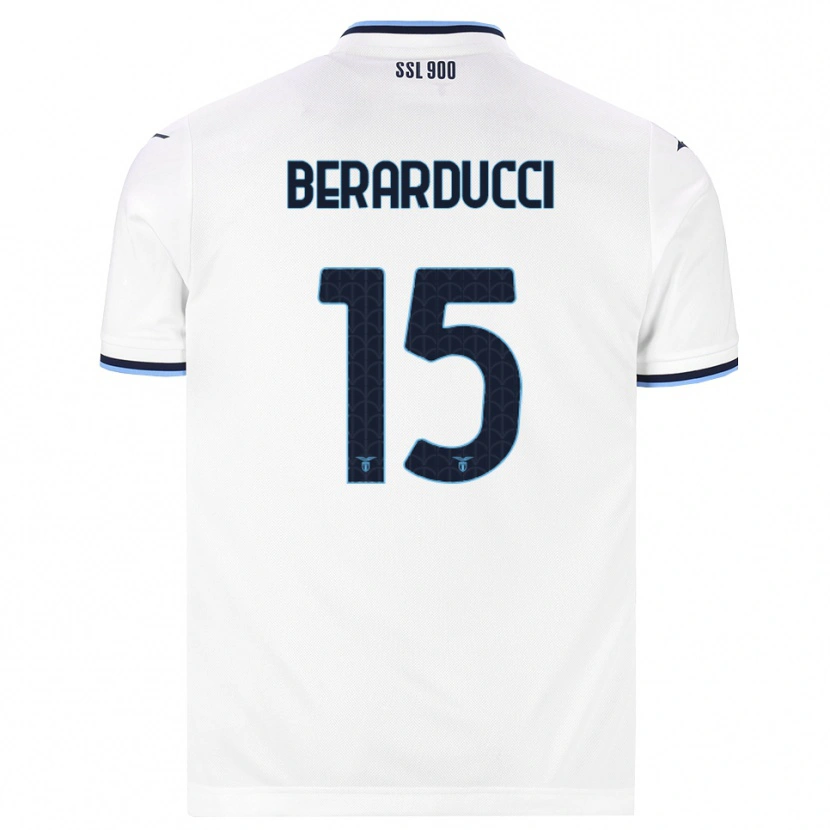 Danxen Heren Martina Berarducci #15 Wit Marineblauw Uitshirt Uittenue 2026/27 T-Shirt België