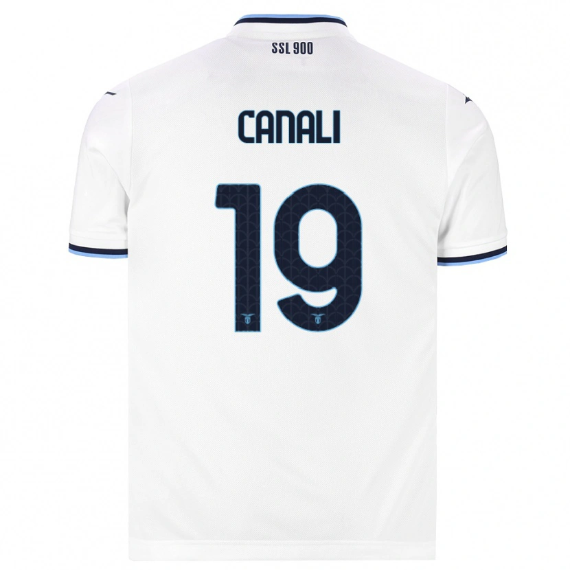 Danxen Heren Giorgio Canali #19 Wit Marineblauw Uitshirt Uittenue 2026/27 T-Shirt België