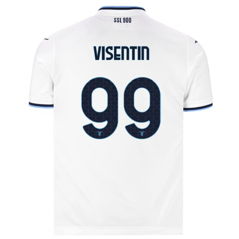 Danxen Heren Noemi Visentin #99 Wit Marineblauw Uitshirt Uittenue 2026/27 T-Shirt België