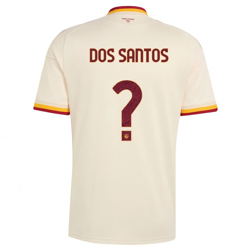 Danxen Heren Leandro Dos Santos #0 Champagne Rood Geel Uitshirt Uittenue 2026/27 T-Shirt België