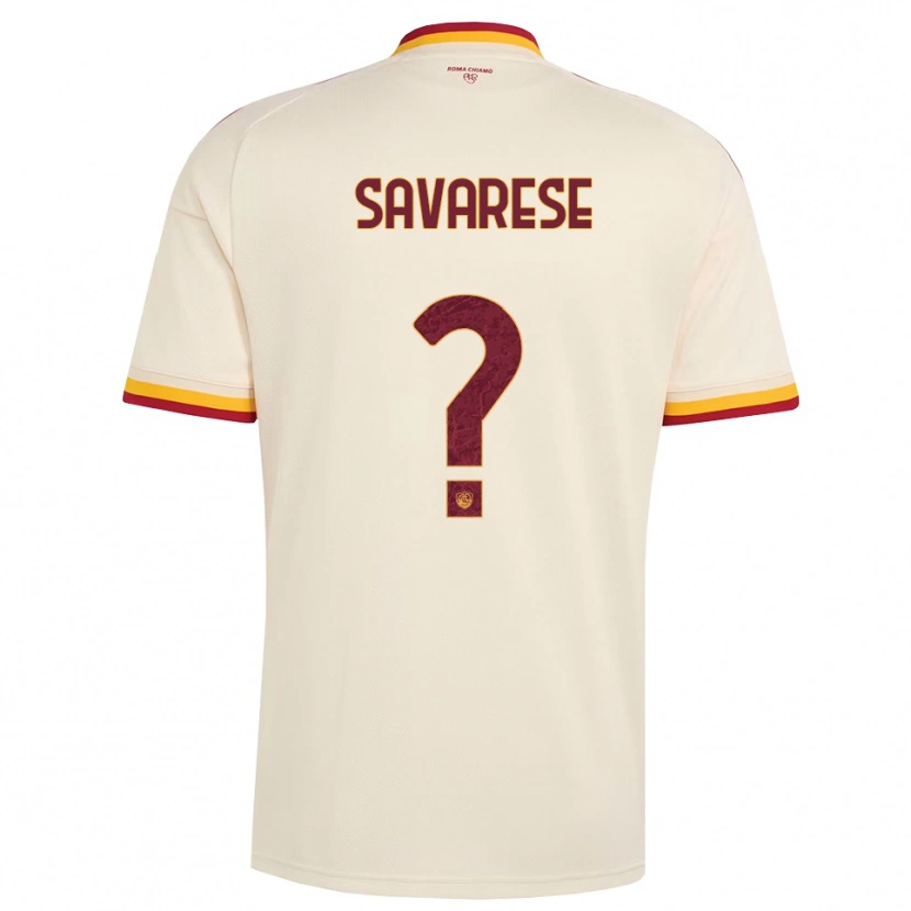 Danxen Heren Bruno Savarese #0 Champagne Rood Geel Uitshirt Uittenue 2026/27 T-Shirt België