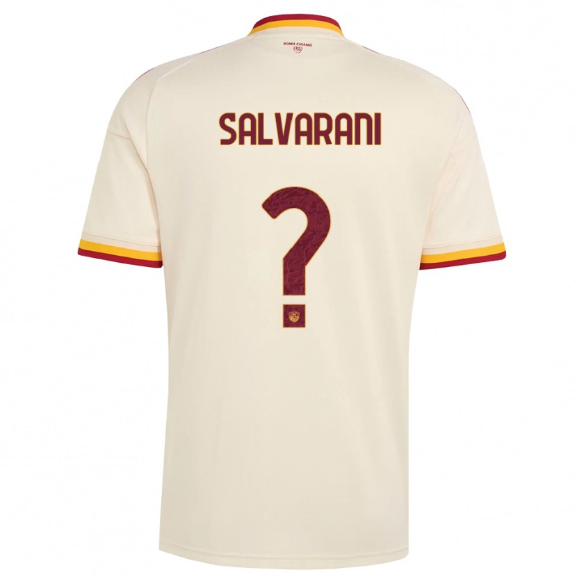 Danxen Heren Mattia Salvarani #0 Champagne Rood Geel Uitshirt Uittenue 2026/27 T-Shirt België