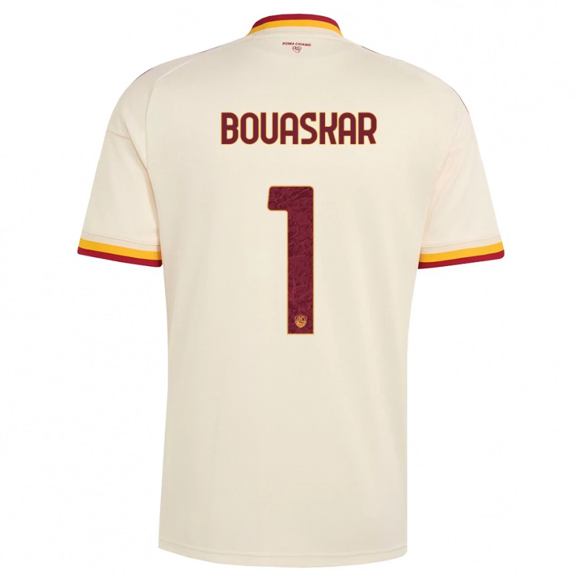 Danxen Heren Slim Bouaskar #1 Champagne Rood Geel Uitshirt Uittenue 2026/27 T-Shirt België