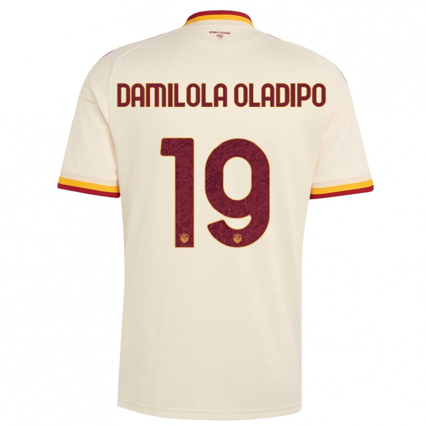 Danxen Heren Shukurat Damilola Oladipo #19 Champagne Rood Geel Uitshirt Uittenue 2026/27 T-Shirt België