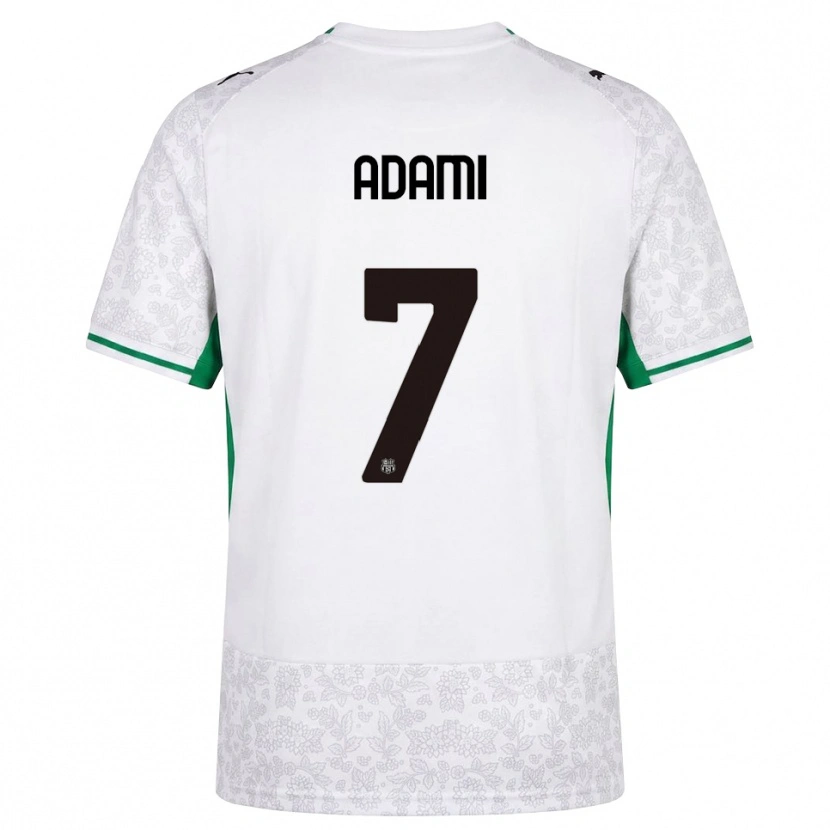 Danxen Heren Greta Adami #7 Wit Zwart Groen Uitshirt Uittenue 2026/27 T-Shirt België