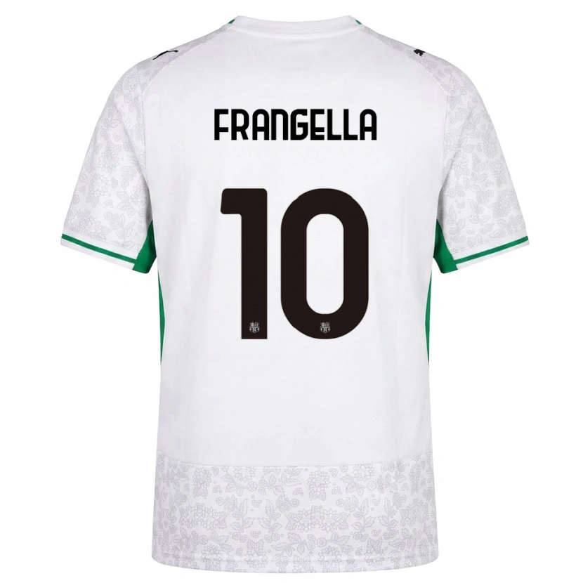 Danxen Heren Christian Frangella #10 Wit Zwart Groen Uitshirt Uittenue 2026/27 T-Shirt België