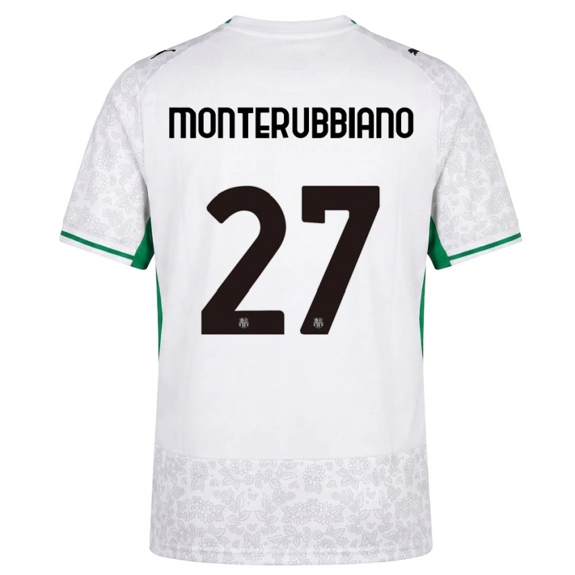 Danxen Heren Valeria Monterubbiano #27 Wit Zwart Groen Uitshirt Uittenue 2026/27 T-Shirt België
