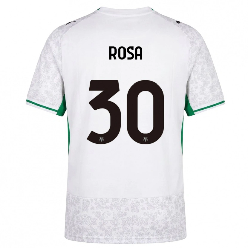 Danxen Heren Enrico Rosa #30 Wit Zwart Groen Uitshirt Uittenue 2026/27 T-Shirt België